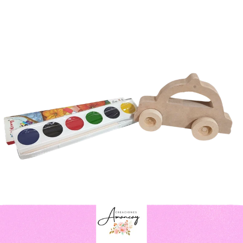 Producto - FIGURA CON RUEDAS + ACUARELAS MODELO 09