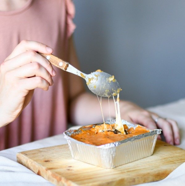 Producto - Pastel de vacio hilado y pure de calabaza x1