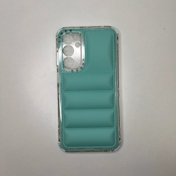 Producto - Funda puffer - A25 verde agua