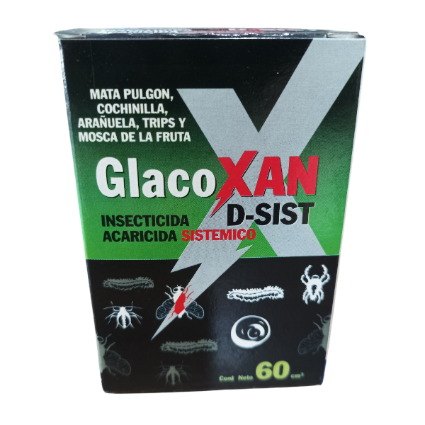 Producto - Insecticida Glacoxan D-sist Cochinilla Pulgón Arañuela 60cc