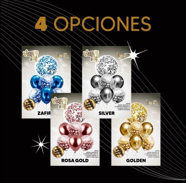 Producto - SET DE GLOBOS DELUXE