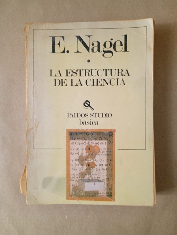 Producto - La estructura de la ciencia - E Nagel - Paidós 1981
