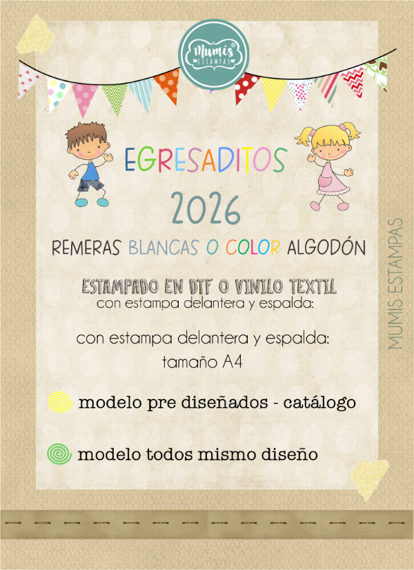 Producto - Remeras Egresaditos Algodón