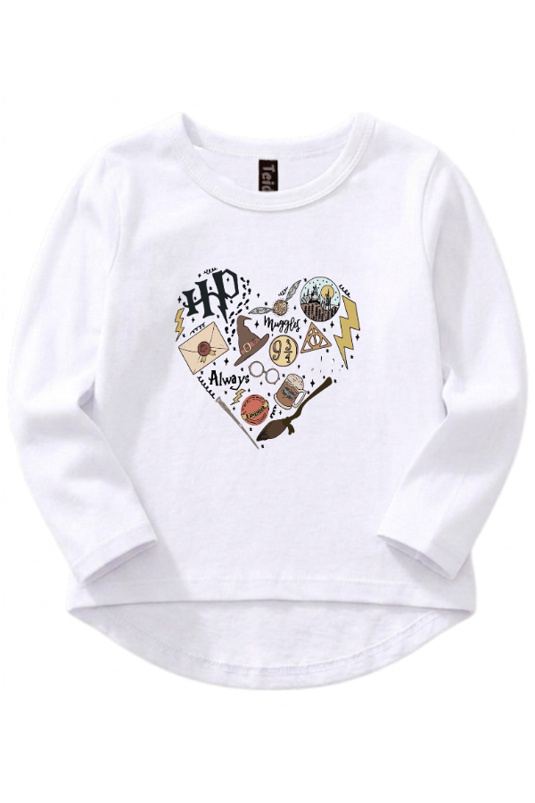 Producto - Camiseta Corazón HP Niña