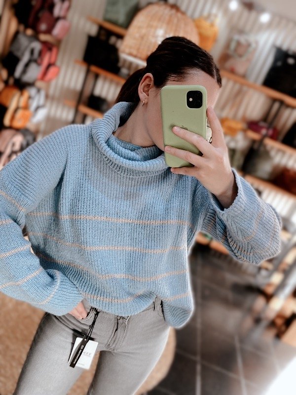Producto - Sweater MOLLI celeste