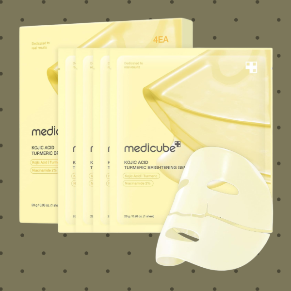 Producto - medicube Kojik Acid Turmeric Brightening Gel Mask 4u - 0