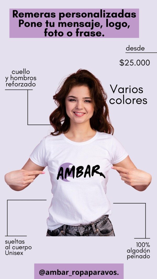 Producto - Remeras Personalizadas Algodón - 0