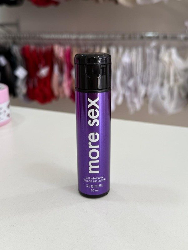 Producto - Gel Lubricante Íntimo saborizado More Sex - Dulce de Leche