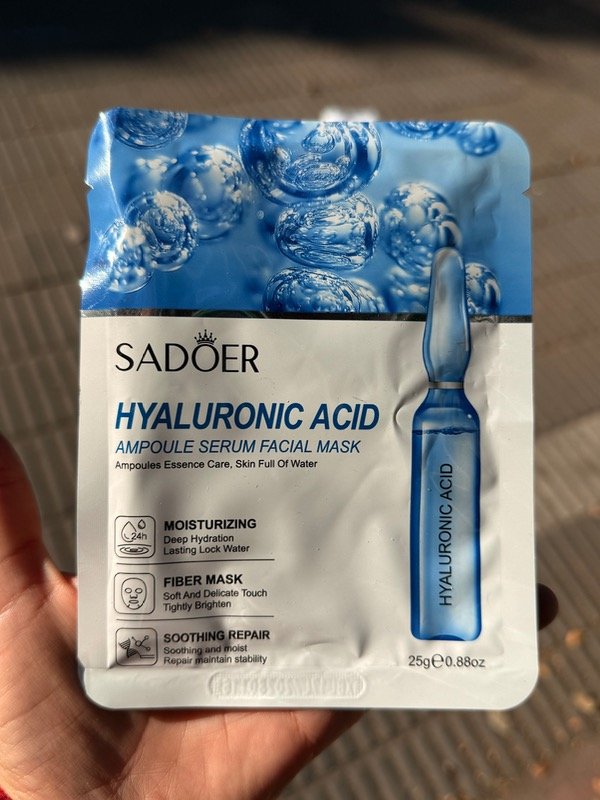 Producto - Mascarilla Sadoer Ac Hialuronico