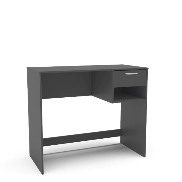 Producto - Escritorio con cajon color gris graffito - 2