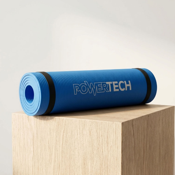 Producto - Colchoneta Powertech Mat Yoga 10 mm NBR Pilates antideslizante fitness - 1