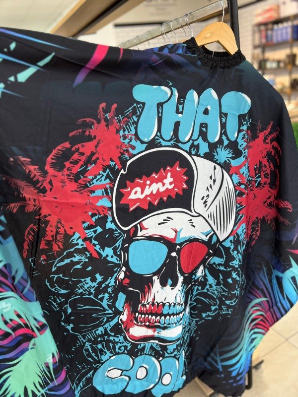 Producto - Capa calavera cuello elástico