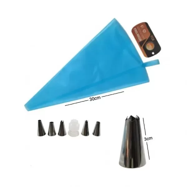 Producto - Manga de Silicona + 6 Picos + 1 Acople 8193