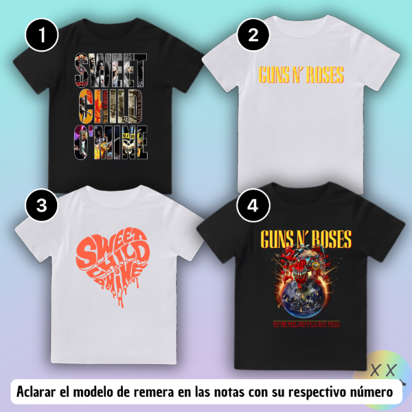 Producto - Baby Tee Guns n Roses #1