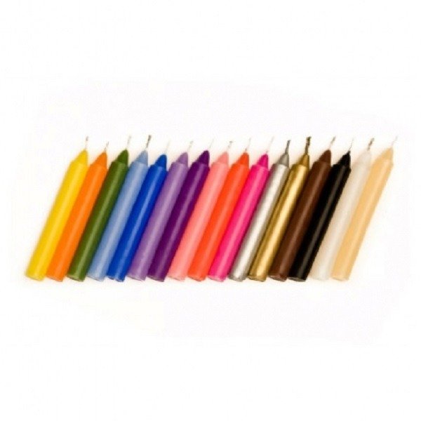 Producto - Velas Cortas Lisas x Unid.
