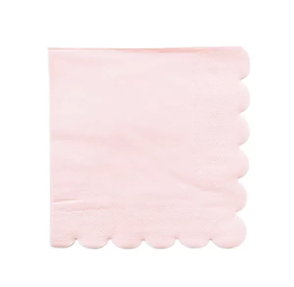 Producto - SERVILLETA SCALLOP ROSA X 20