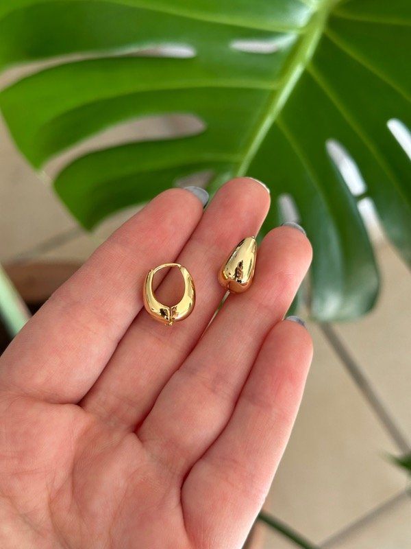 Producto - Mini Argollas Gold (par)