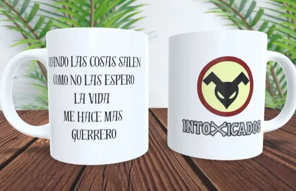 Producto - Taza - Intoxicados Frase 6