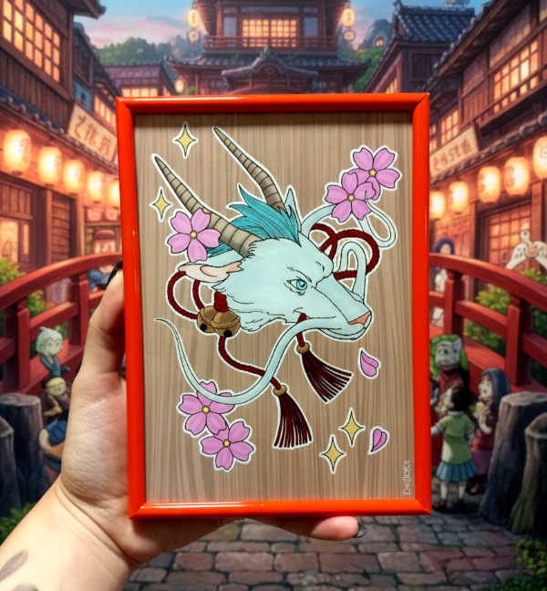 Producto - CUADRITO DE PARED AKU - CHIMOKATATTOO