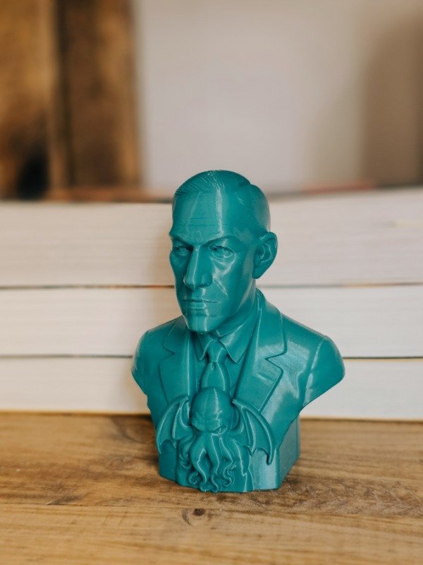 Producto - BUSTO DE H. P. LOVECRAFT con Cthulhu - 2