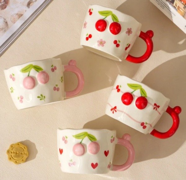 Producto - Taza de cerámica Cherry