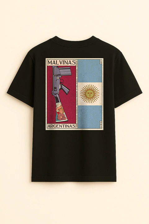 Producto - Malvinas Argentinas (Versión 1) (Negra Clásica Hombre Dorsal)