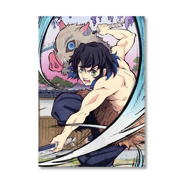 Producto - Isnosuke, Demon Slayer, Cuadro Deco Moderno