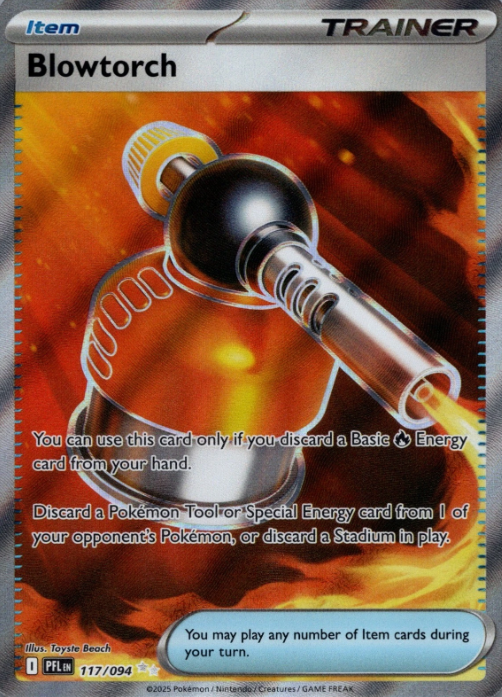 Producto - Blowtorch (117/094) [Mega Evolution: Phantasmal Flames]