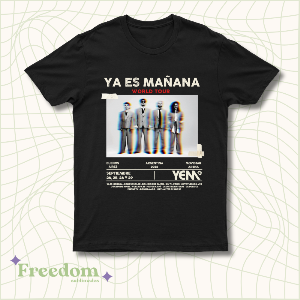 Remera YEM WORLD TOUR
