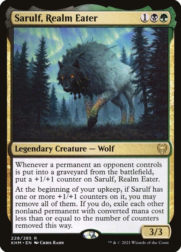 Producto - Sarulf, Realm Eater  Kaldheim