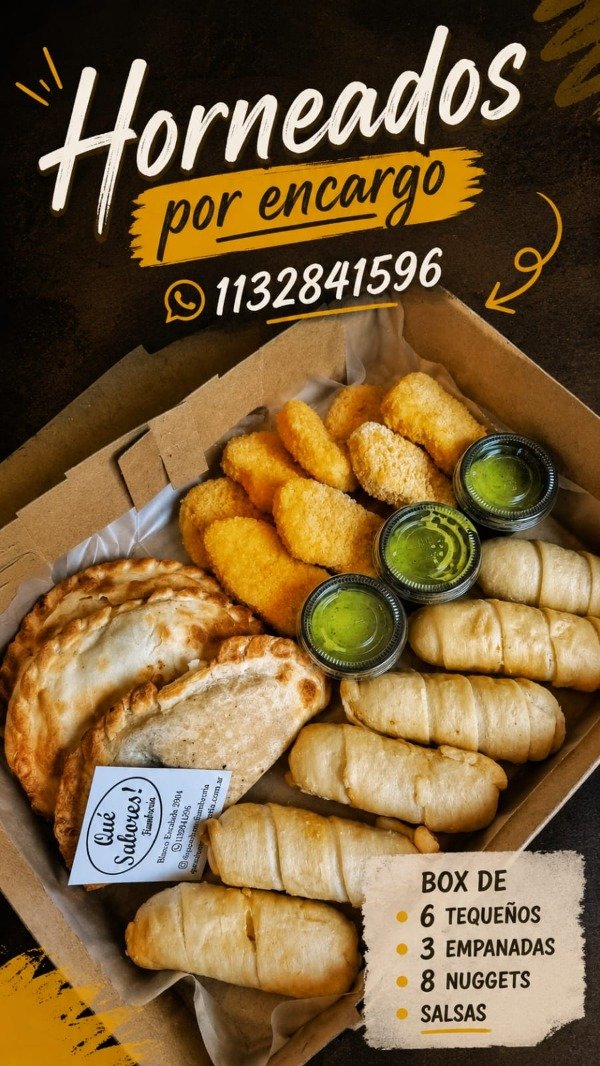 Producto - Box de productos Horneados