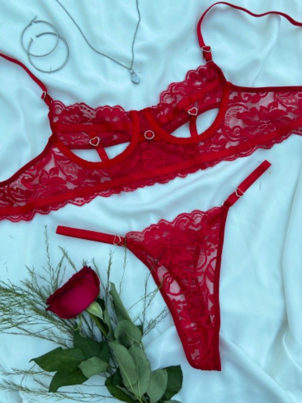 Producto - Conjunto Antonella Rojo - 2
