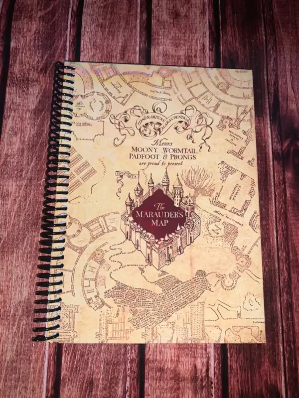 Producto - Cuaderno A5 Mapa del merodeador - Harry Potter