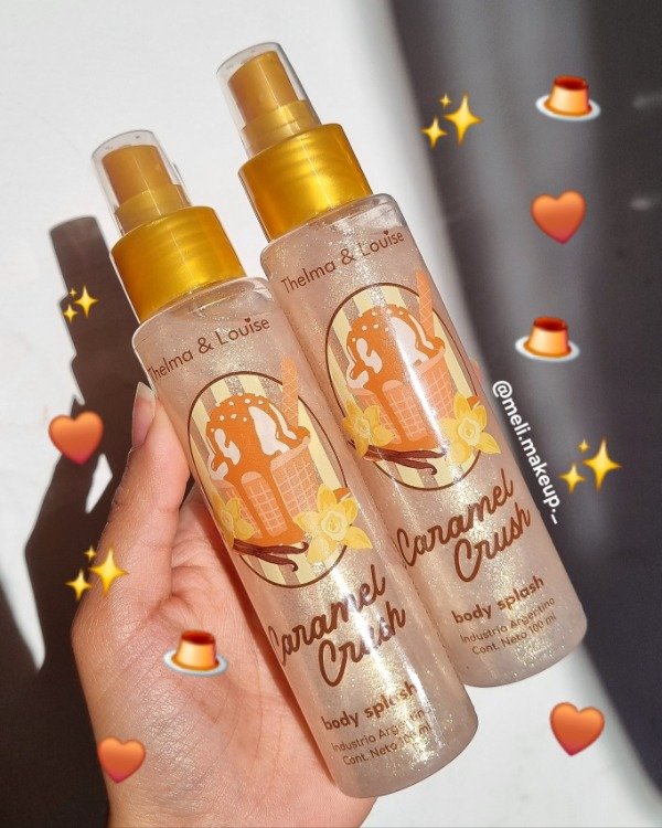 Producto - Body Splash Caramelo con Glitter TYL - 0