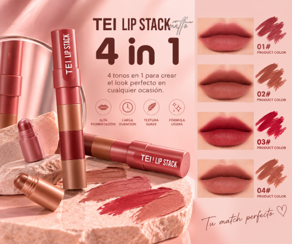 Producto - LABIAL EN BARRA 4 EN 1 TEI - 1