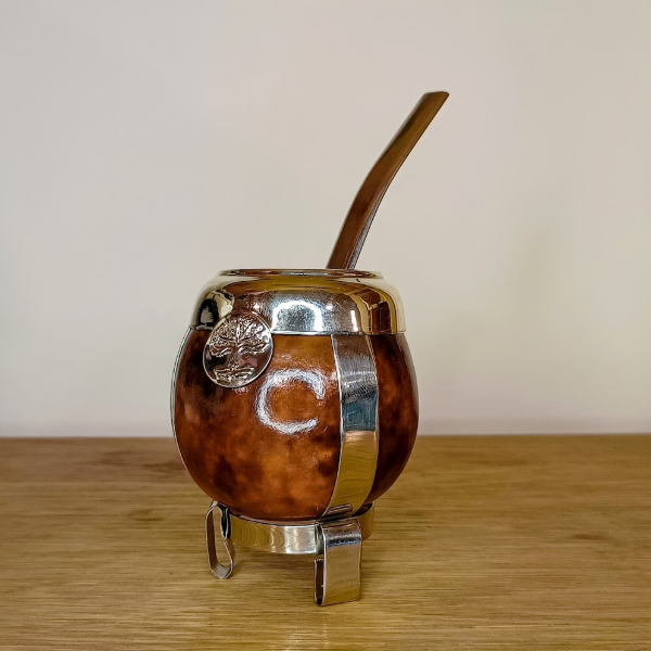 Producto - Mate porito con virola y base de alpaca