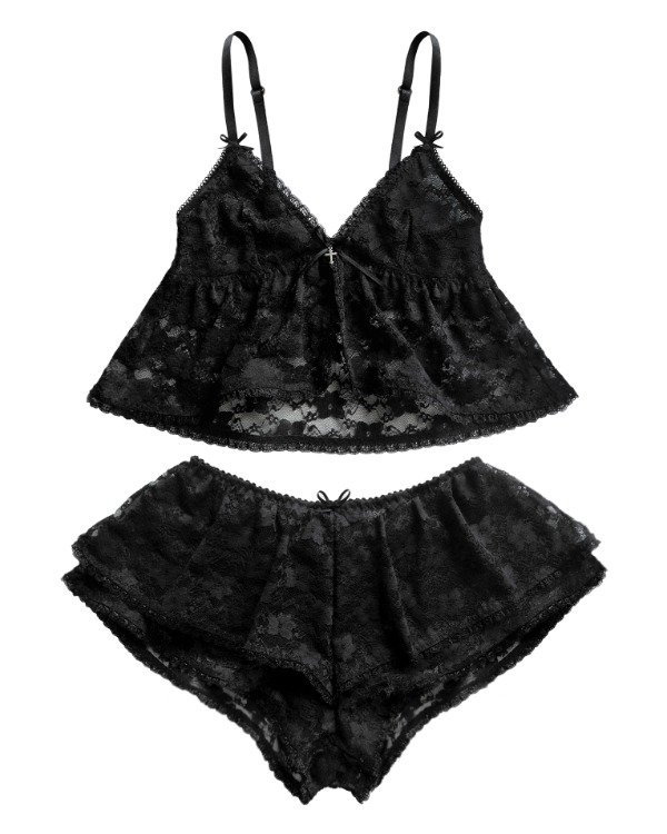 Producto - Pijama Sleepy Beauty negro