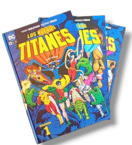 Producto - Los Nuevos Titanes Crowdfunding ECC más No a las drogas y Who's Who