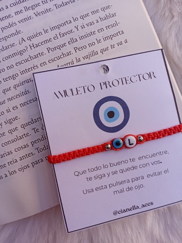 Producto - Ojo turco con inicial