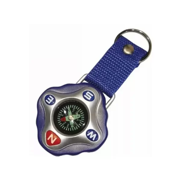 Producto - BRUJULA DC25H LLAVERO CON CINTA AZUL SHILBA