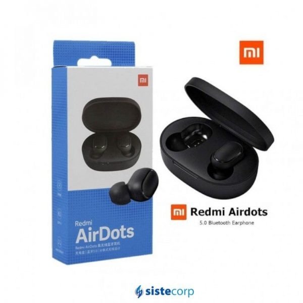Producto - AURICULAR XIAOMI REDMI AIRDOTS BLACK BLUETOOTH