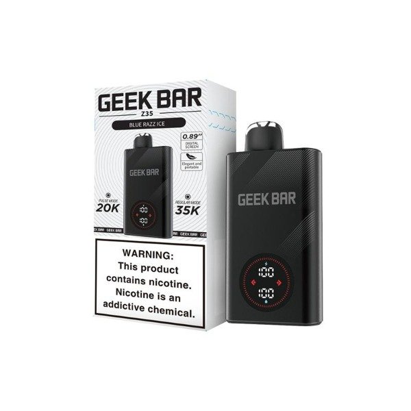 Producto - (POD DESCARTABLE) GEEKBAR Z35K - BLUE RAZZ ICE