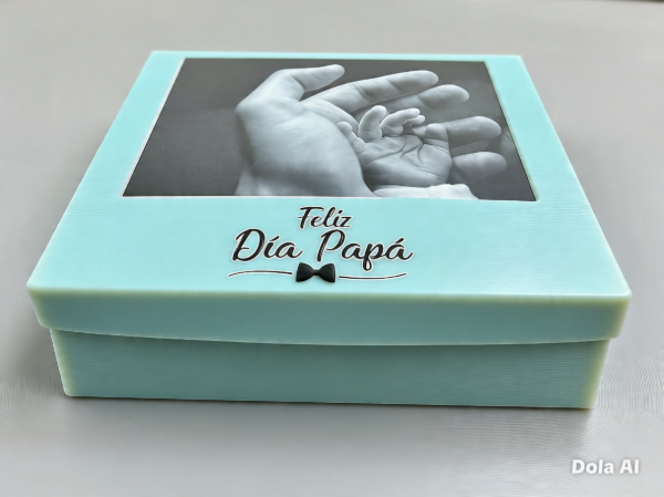 Producto - DIA DEL PADRE - BOX VERDE -COD 1236  medida 24X9X31