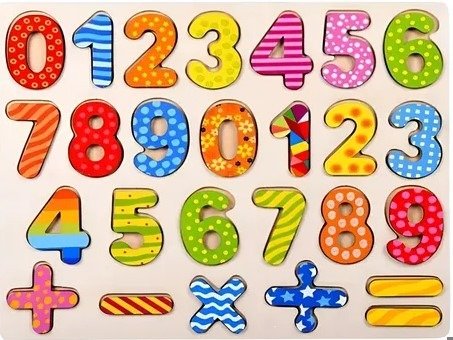 Producto - Juego de encastre de números