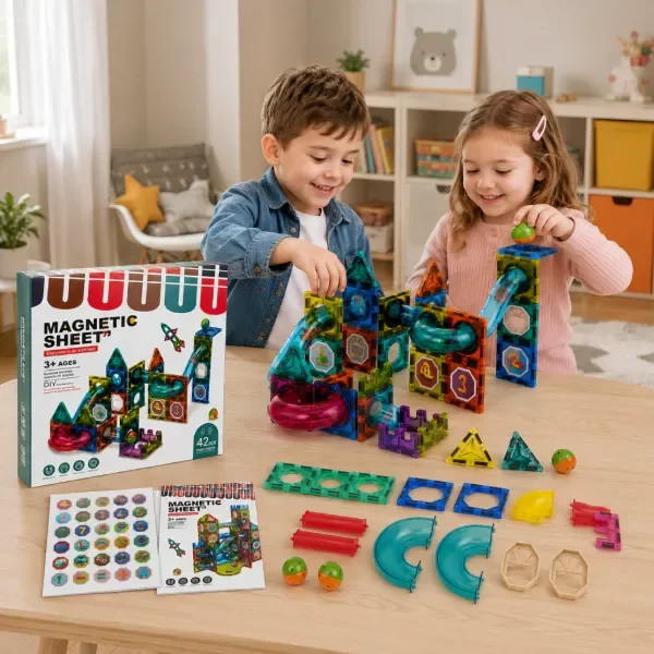 Producto - Magnetic de juego de Construcción x42 Piezas - 1