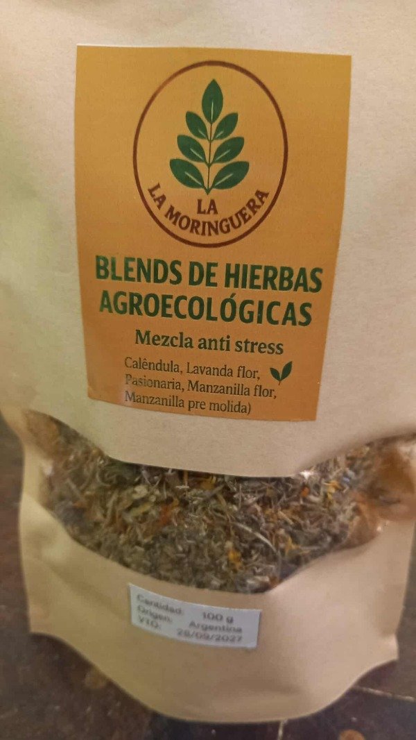 Producto - Blends hierbas Agroecológicas por 100 gr Mezcla Anti Stress