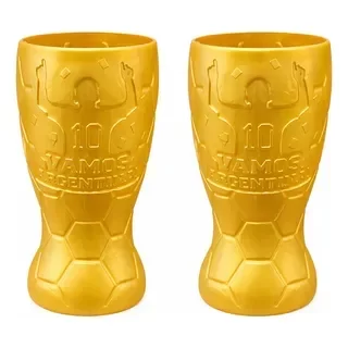 Producto - VASO COPA MUNDIAL DORADO "MUNDIAL"