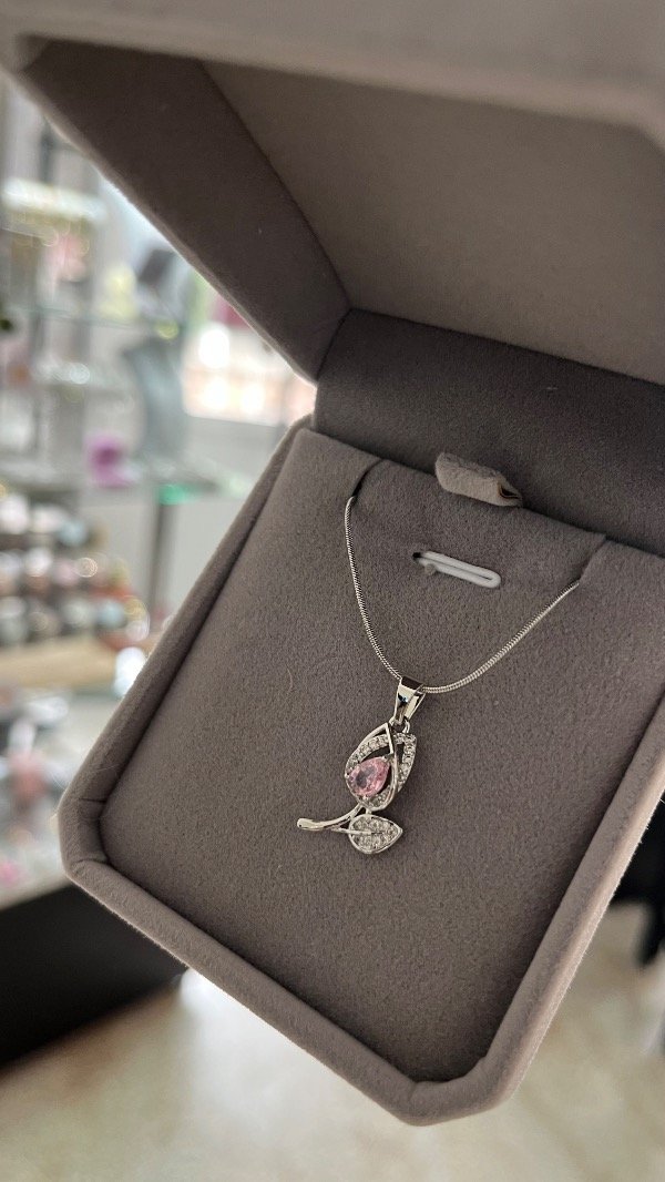 Producto - Collar tulipán rosa II - 0
