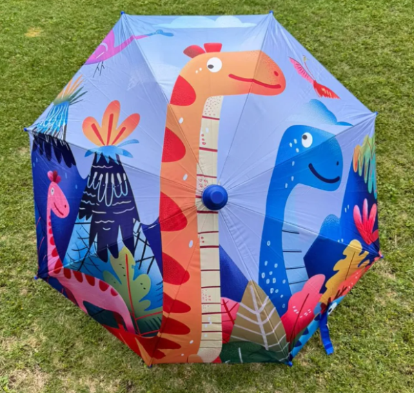 Producto - Paraguas Infantil. Diseños divertidos. Funda de cono de helado plegable. - 4