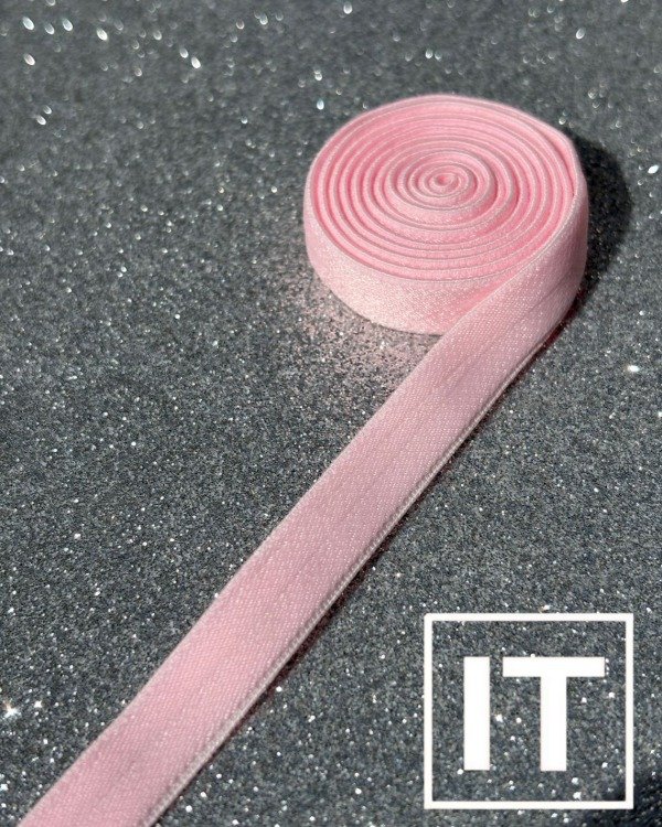 Producto - Elástico bretel importado 10 mm rosa navidad (por metro)